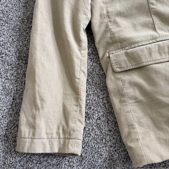 NWT MARC ECKO Khaki Tan Cotton Corduroy Blazer Jacket Large - Picture 6 of 14